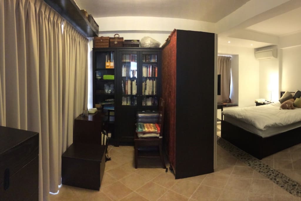 Large Ensuite Master Bedroom with Work Area