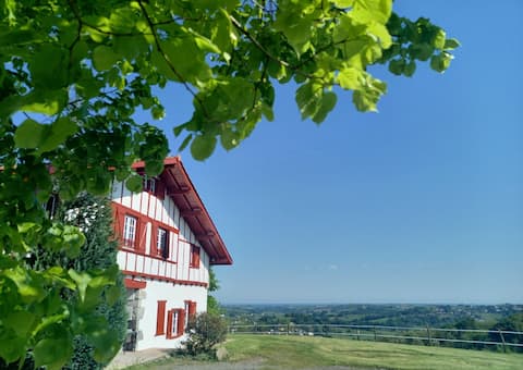 Large Gîte in Basque farmhouse