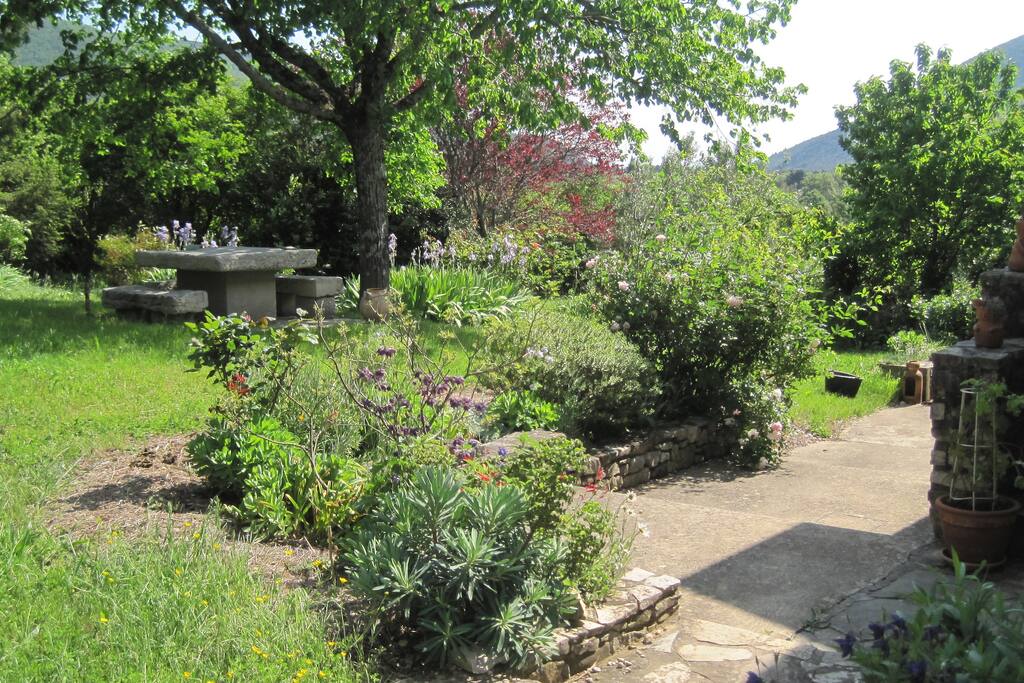 Le jardin où vous pourrez vous ressourcer