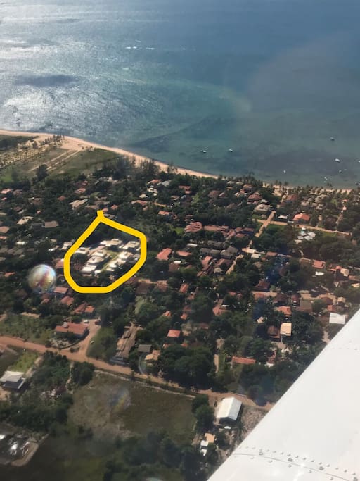 Localização do condomínio em destaque amarelo