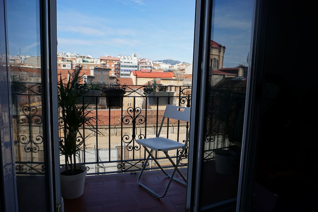 Balcony from the living room