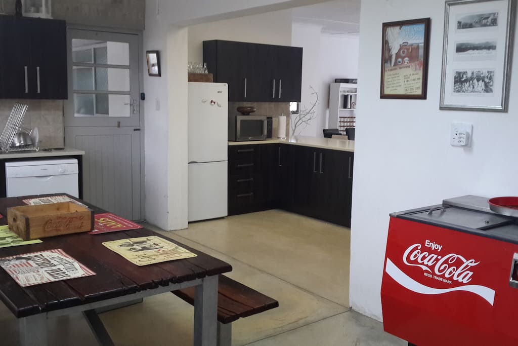 braai room and kitchen