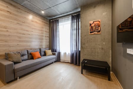 Modern loft style apartment in Pechersk