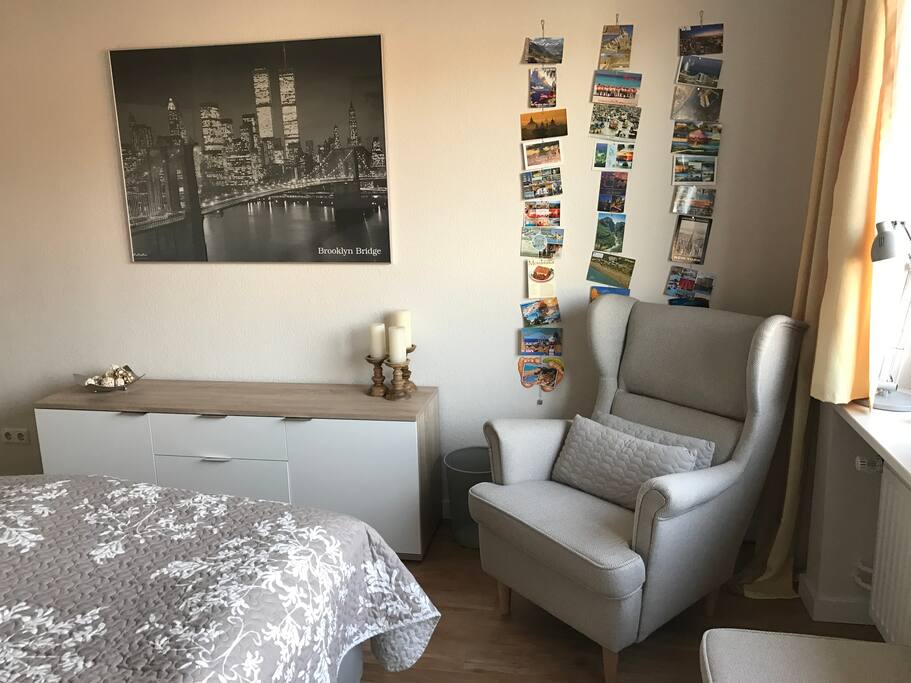 Ein gemütlicher Sessel zum entspannen