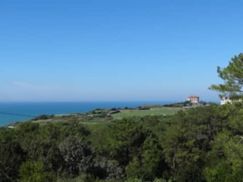 Propriété Airbnb réussie: Comfortable sea view and golf studio à Bidart