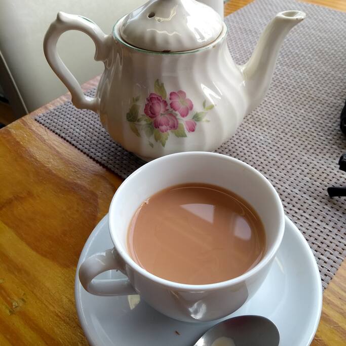 Cup tea always on hand