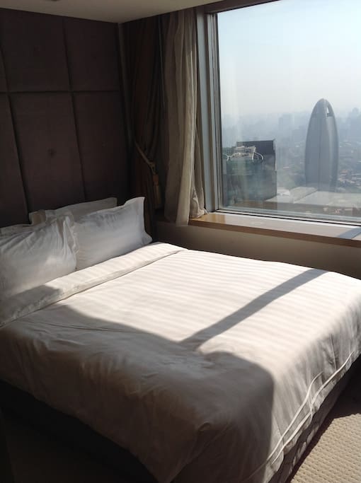 Bedroom with view