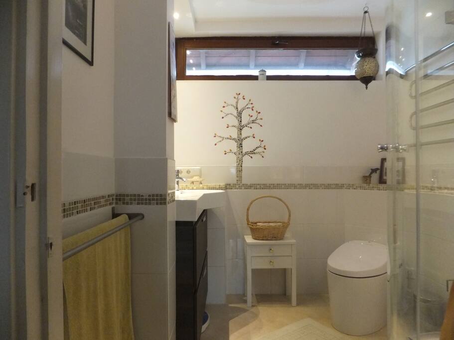 The shared bathroom