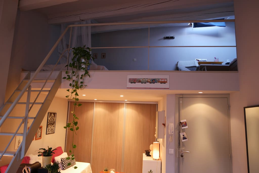 Salon avec la Mezzanine
