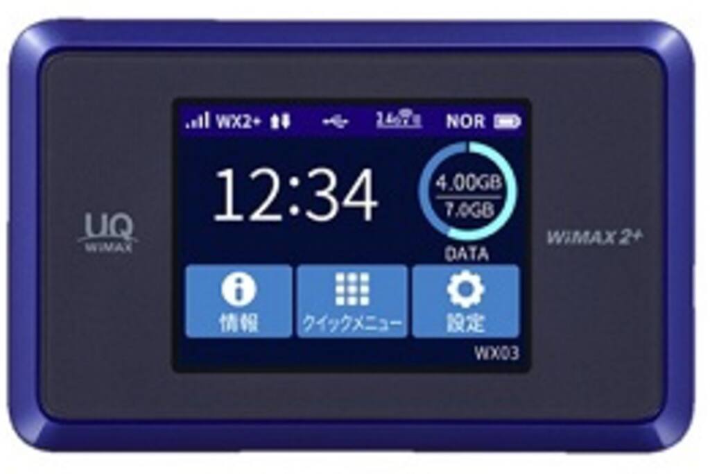 Portable Wi-Fi is prepared
