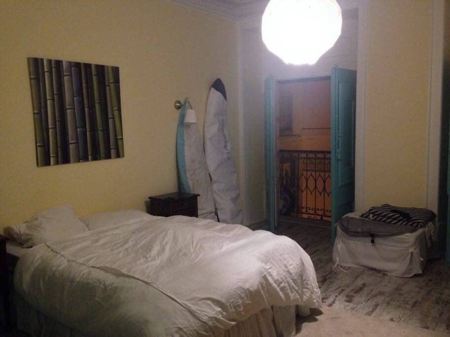 Bedroom with double bed