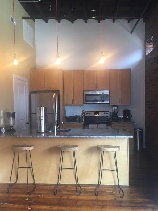 Modern appliances.
