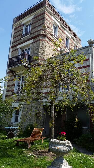 Villa côté jardin