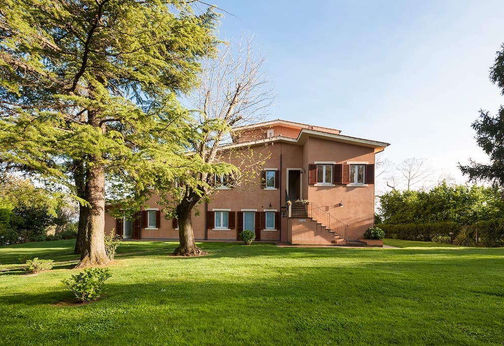 La casa, lato nord