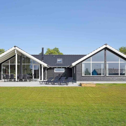 Luxury summer house with pool, spa and activity room