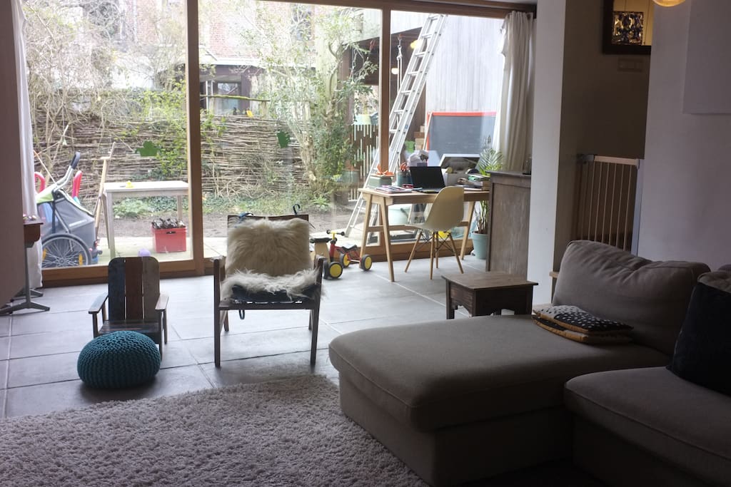 Livingroom - view on garden