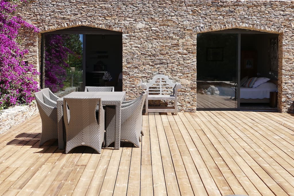 La terrasse et l appartement