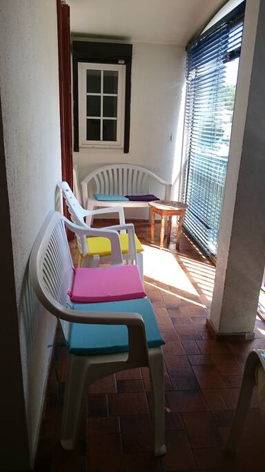veranda où il fait bon se prélasser