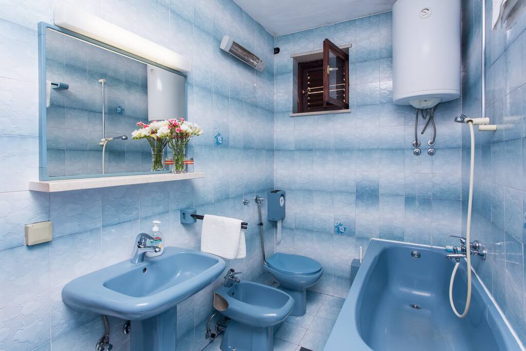 The bathroom