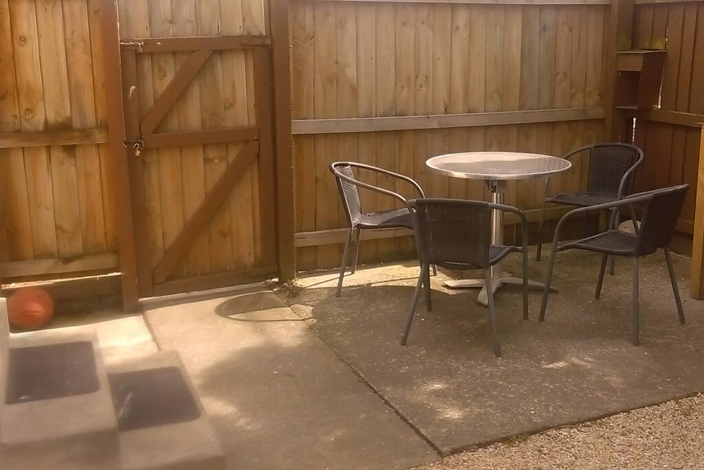 Private yard