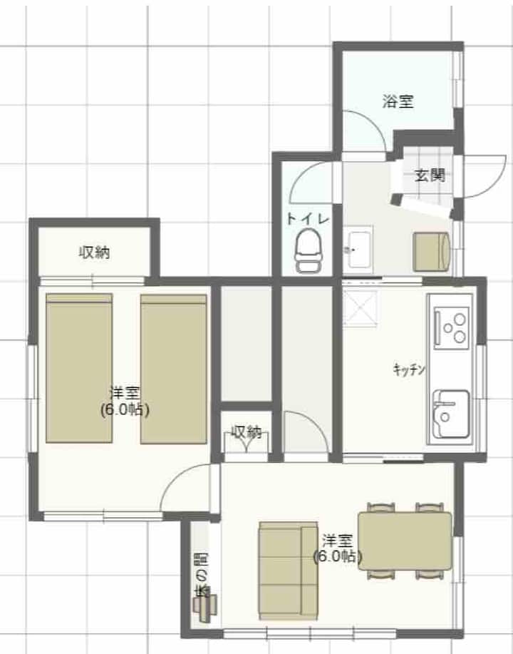 (Private House)5-min Walk From Station,bellunadome - 東村山市