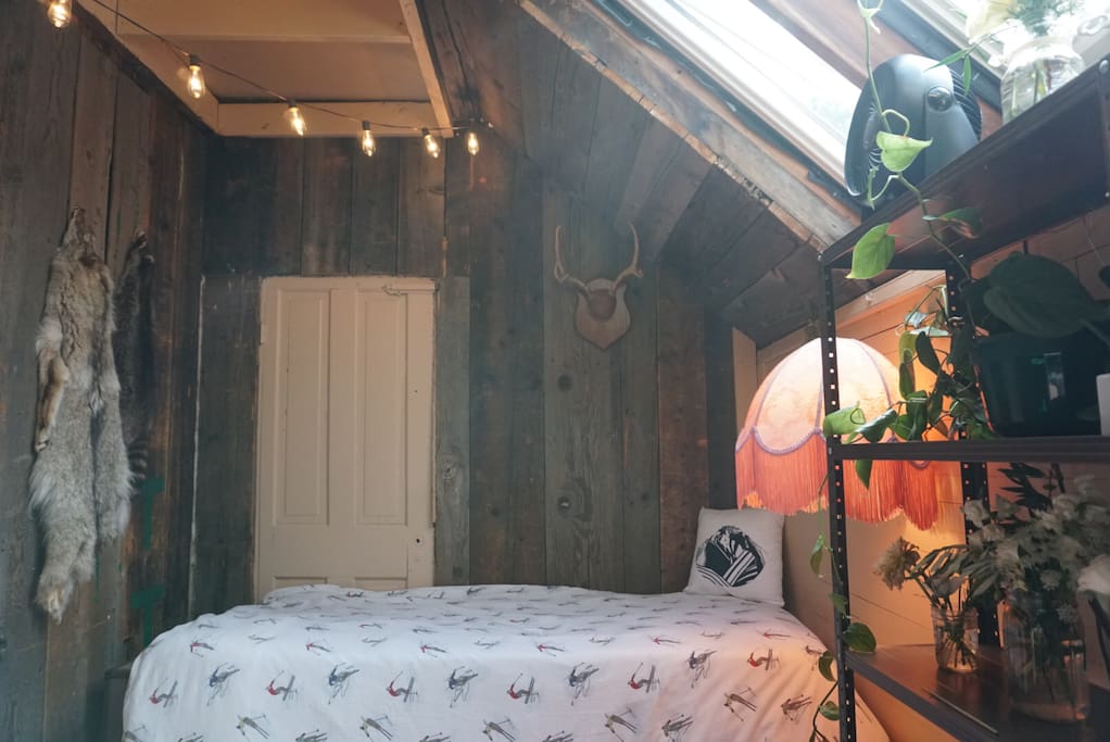 Twin bed room