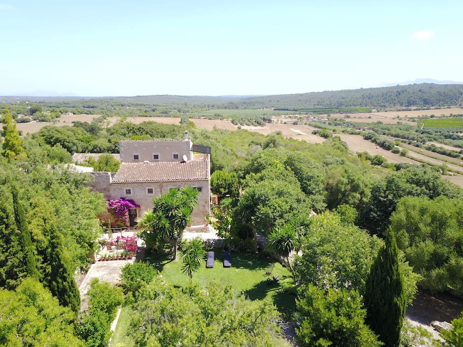 House from the air
