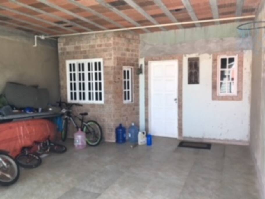 Garagem frente da casa
