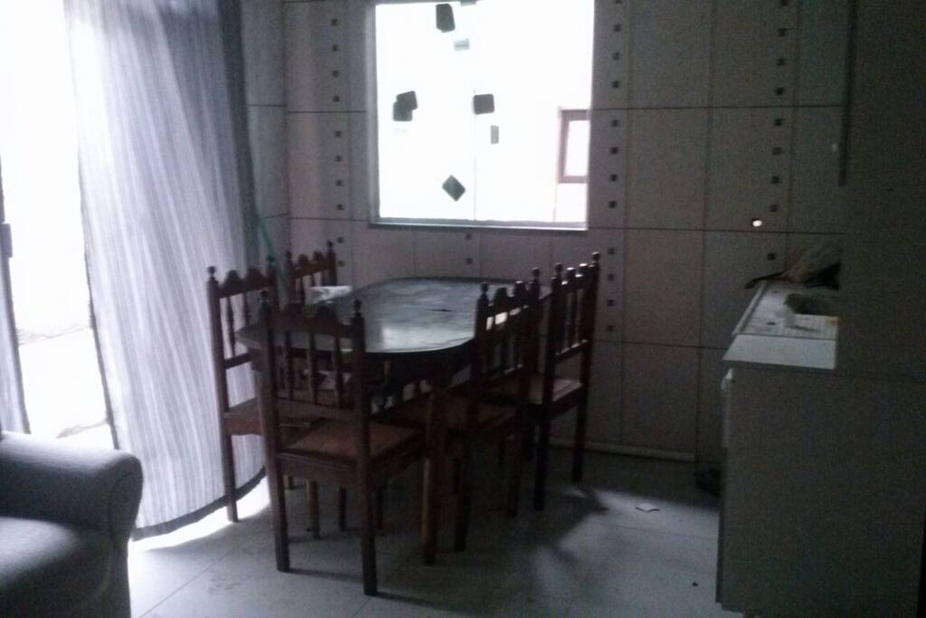 Cozinha com sala