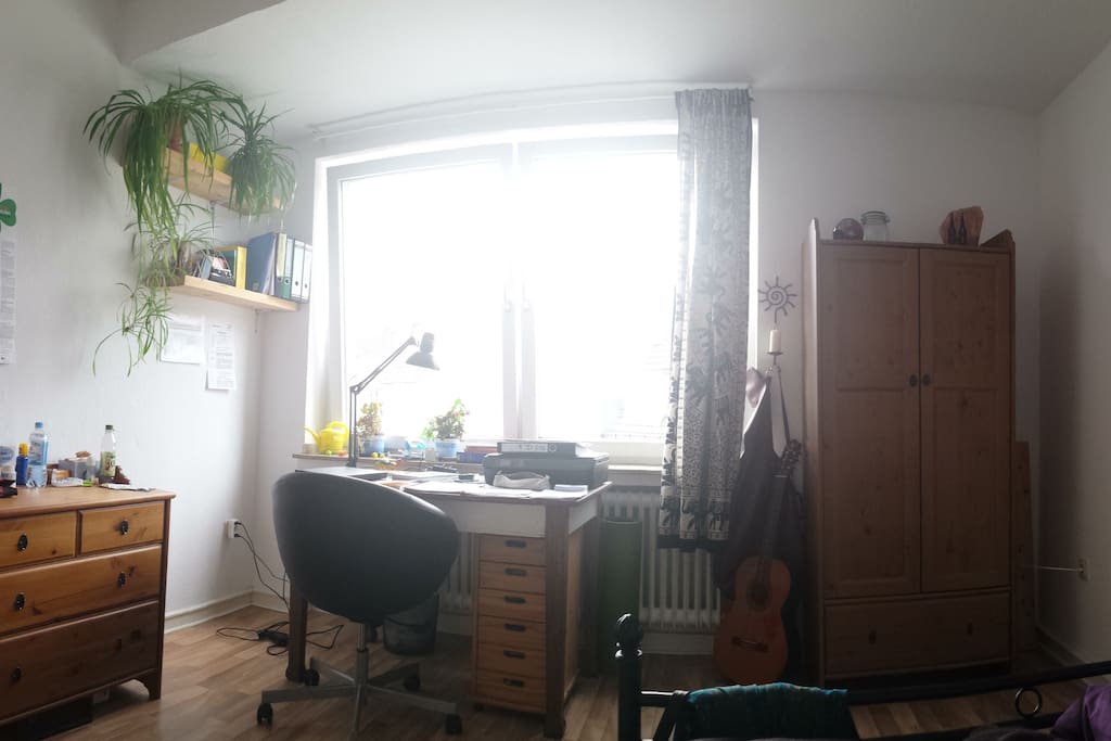 Das große Fenster Richtung Süden