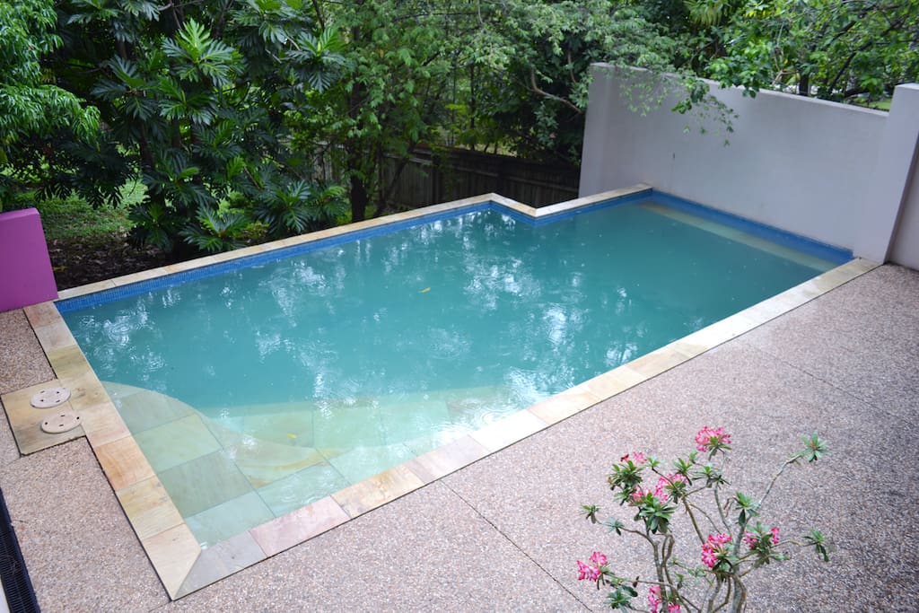 Large freshwater swimming pool