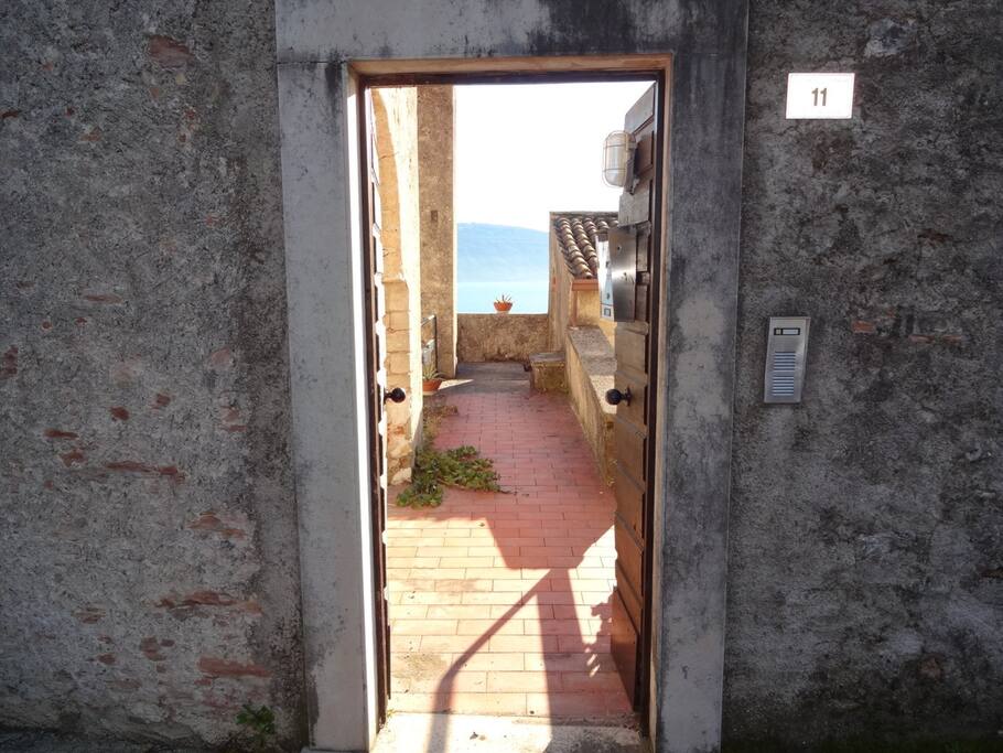 Torre Limonaia Front Door