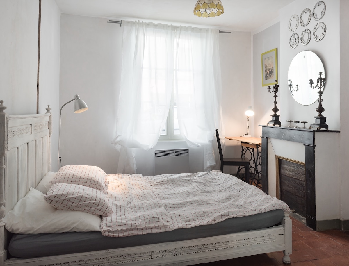 Kamer met tweepersoonsbed