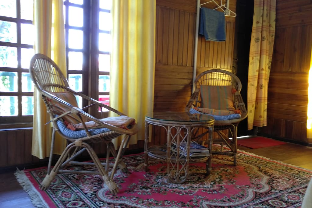 The deluxe cabin