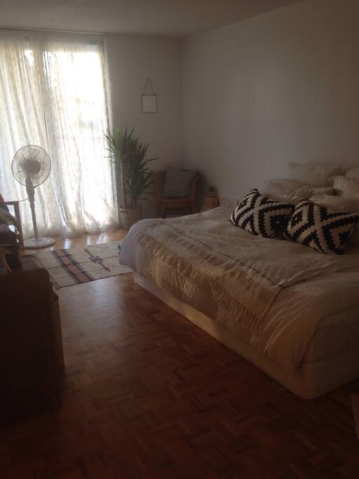 Sleeping area.