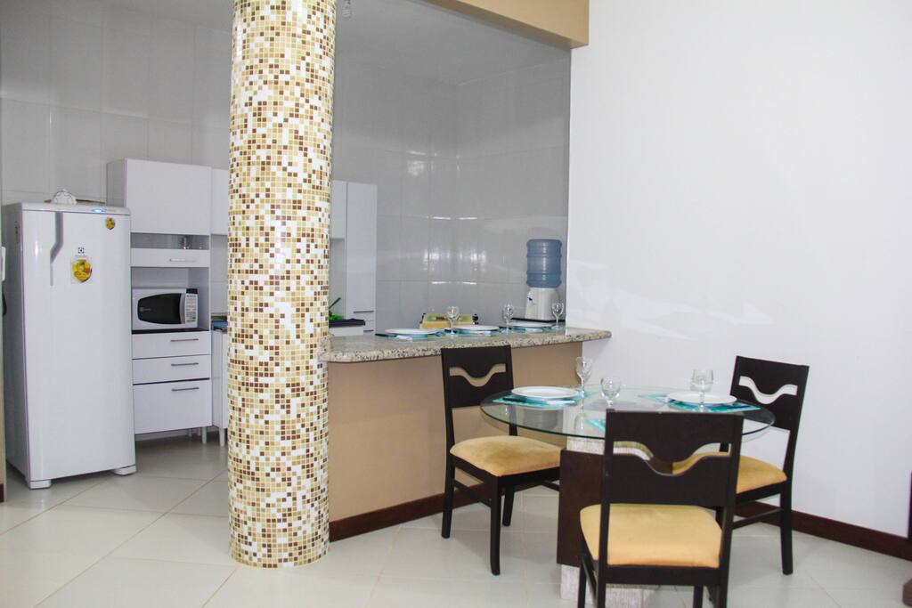 Sala de Estar e Cozinha - Casa do Pavimento Térreo