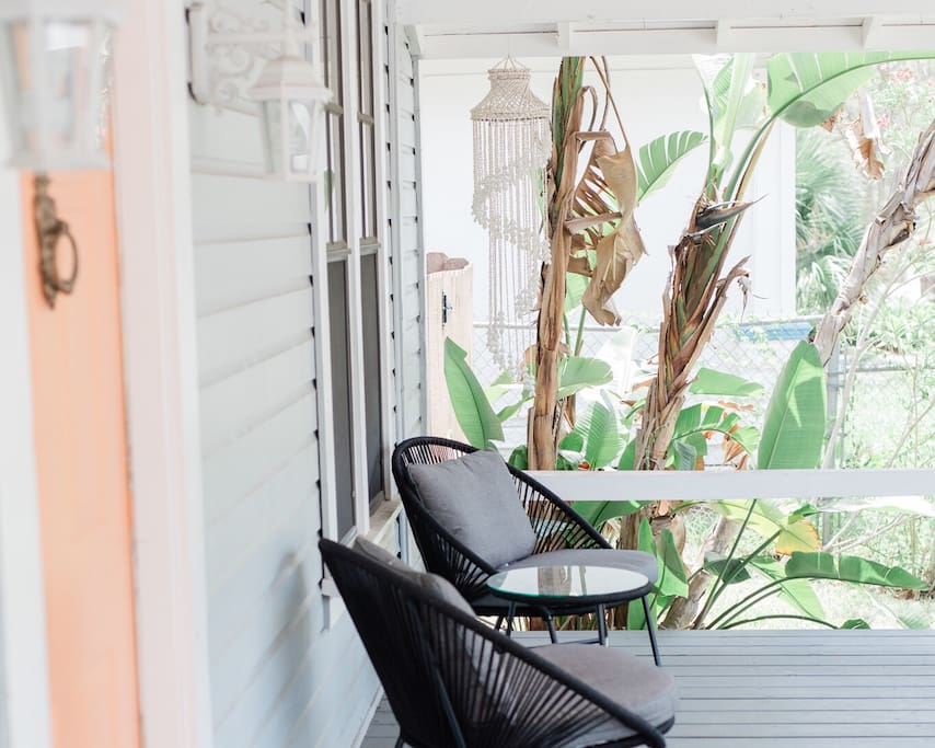 Front porch seating
