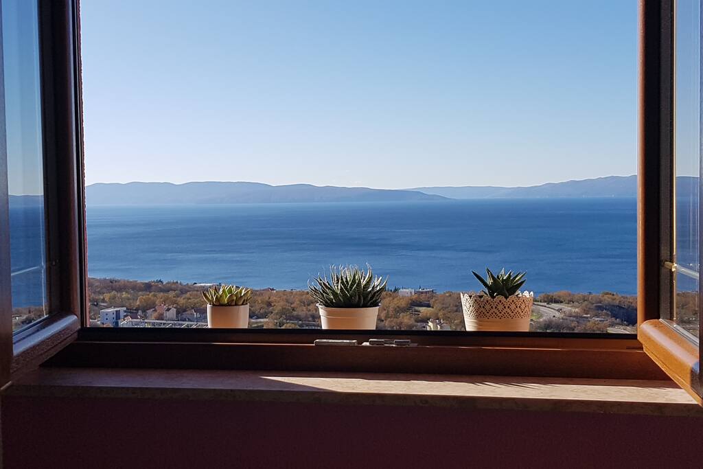 The view from double bedroom.