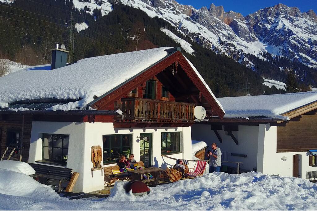 Sonnen im Schnee