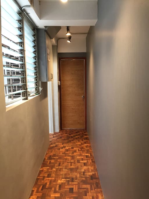 Hallway to room 3
