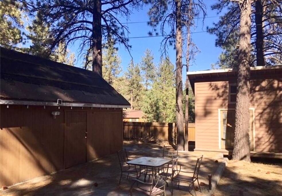 Plenty of outside space.