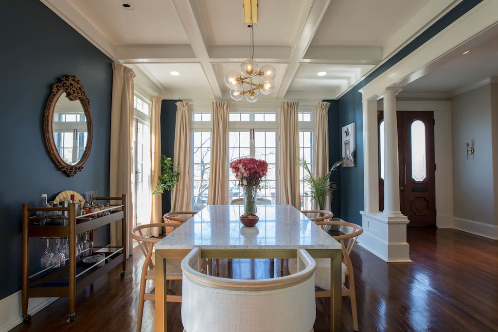 First level dining room