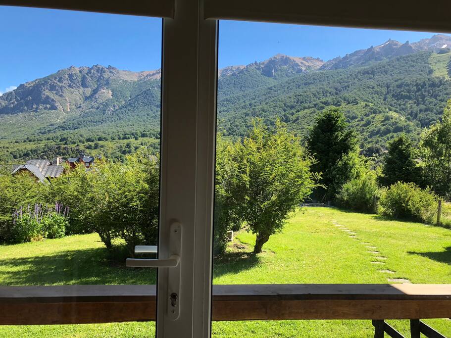 Vista al jardin
