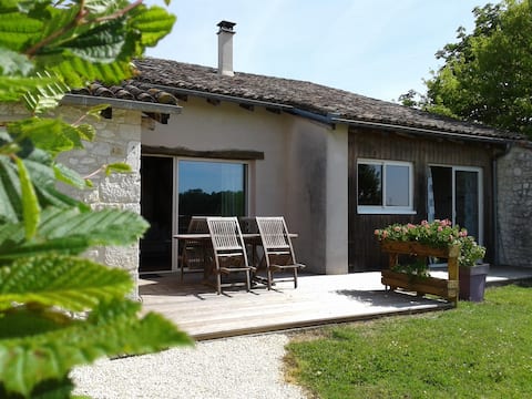 "La Grange" charming gîte in Organic Vineyard