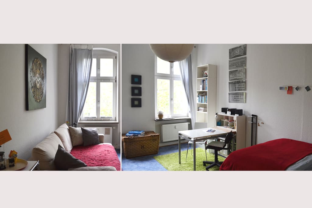 my son's room is free for you while he is away to explore the world