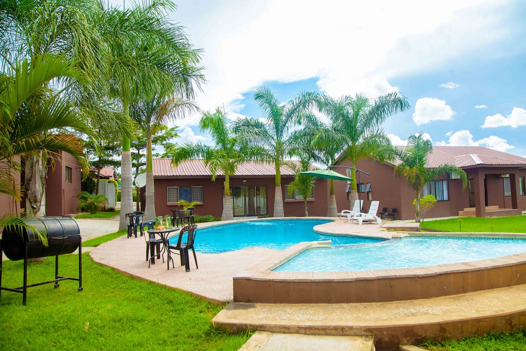 Poolside retreat