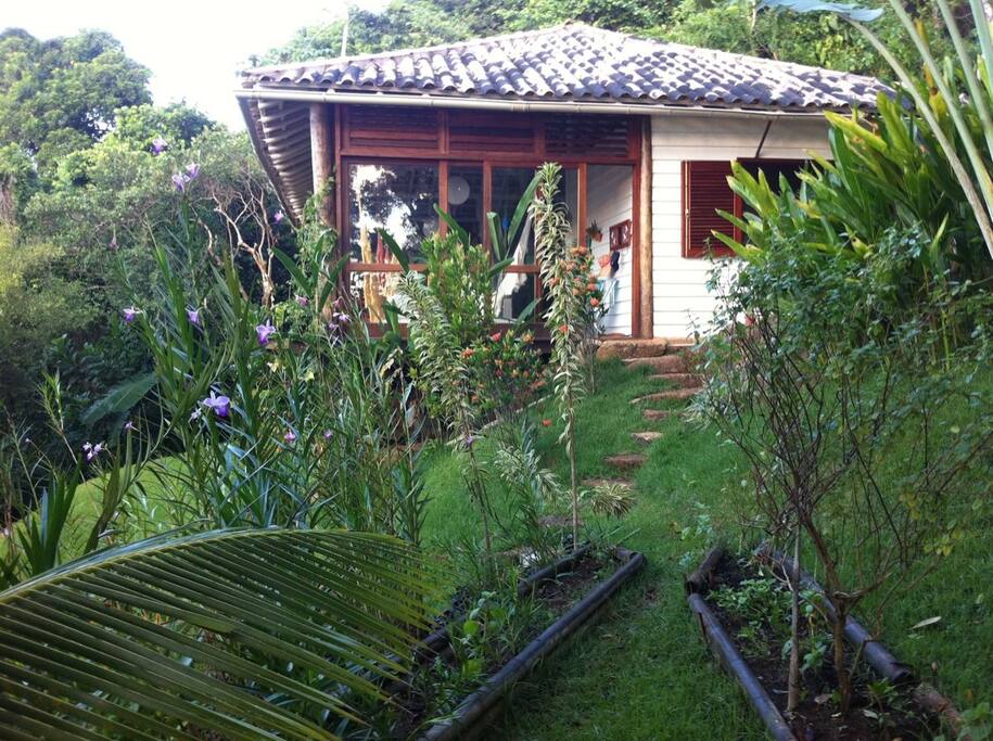 Lateral da casa