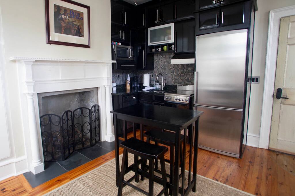Historic architectural accents from 1830-1900’s such as molding, doors, and wood flooring.