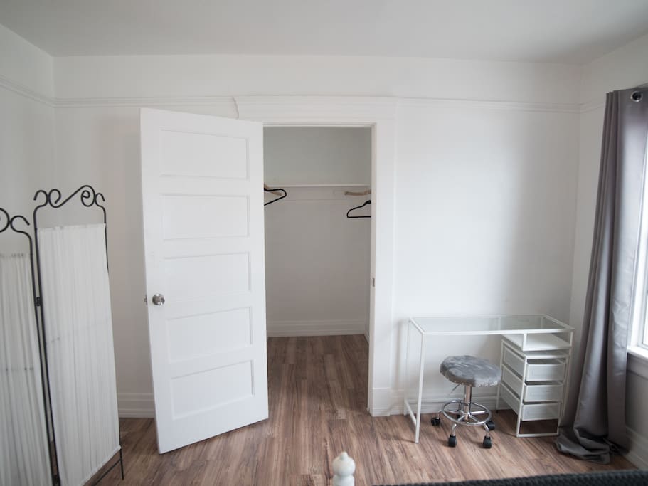 Closet Space in Private Room
