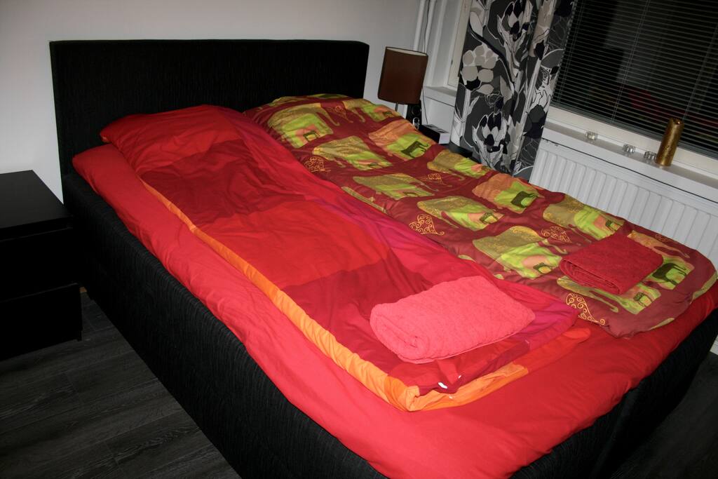 Master bed. This is for you and it will take you to relaxation after walking in the city and harbour.